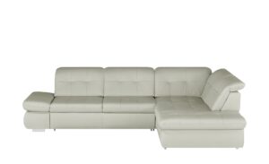 Lounge Collection Ecksofa Leder  Spencer ¦ grau ¦ Maße (cm): B: 323 H: 102 T: 260 Polstermöbel > Sofas > Ecksofas - Höffner