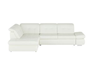 Lounge Collection Ecksofa Leder  Spencer ¦ weiß ¦ Maße (cm): B: 323 H: 102 T: 260 Polstermöbel > Sofas > Ecksofas - Höffner