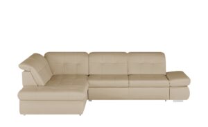 Lounge Collection Ecksofa Leder  Spencer ¦ braun ¦ Maße (cm): B: 323 H: 102 T: 260 Polstermöbel > Sofas > Ecksofas - Höffner