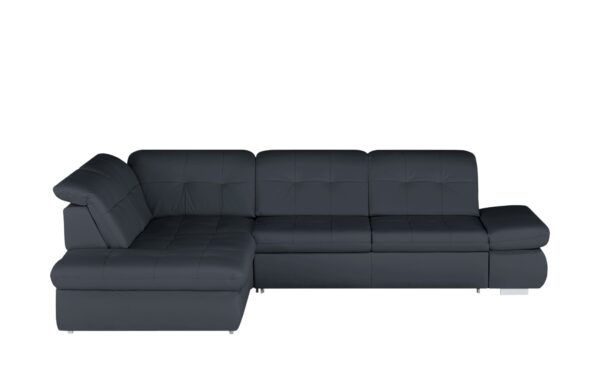 Lounge Collection Ecksofa Leder  Spencer ¦ blau ¦ Maße (cm): B: 323 H: 102 T: 260 Polstermöbel > Sofas > Ecksofas - Höffner