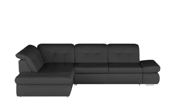 Lounge Collection Ecksofa Leder  Spencer ¦ schwarz ¦ Maße (cm): B: 323 H: 102 T: 260 Polstermöbel > Sofas > Ecksofas - Höffner