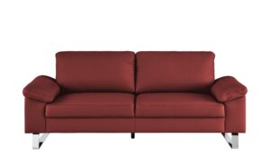 Max Schelling Ledersofa  Maximum ¦ rot ¦ Maße (cm): B: 184 H: 86 T: 97 Polstermöbel > Sofas > 2-Sitzer - Höffner