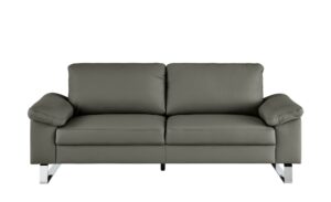 Max Schelling Ledersofa  Maximum ¦ grau ¦ Maße (cm): B: 204 H: 86 T: 97 Polstermöbel > Sofas > 2-Sitzer - Höffner