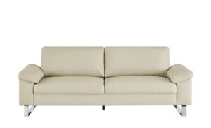 Max Schelling Ledersofa  Maximum ¦ beige ¦ Maße (cm): B: 224 H: 86 T: 97 Polstermöbel > Sofas > 3-Sitzer - Höffner