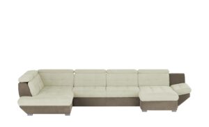 uno Wohnlandschaft  Elias II ¦ creme ¦ Maße (cm): B: 383 H: 80 T: 228 Polstermöbel > Sofas > Wohnlandschaften - Höffner