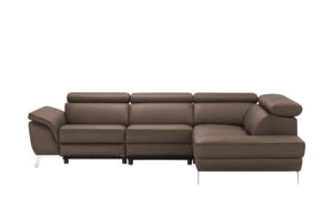 uno Ecksofa Leder  Dallas ¦ braun ¦ Maße (cm): B: 283 H: 74 T: 228 Polstermöbel > Sofas > Ecksofas - Höffner