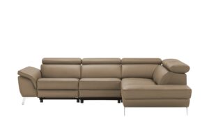 uno Ecksofa Leder  Dallas ¦ braun ¦ Maße (cm): B: 283 H: 74 T: 228 Polstermöbel > Sofas > Ecksofas - Höffner