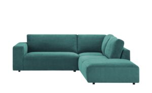 Gallery M Ecksofa  Lucia ¦ türkis/petrol ¦ Maße (cm): B: 320 H: 81 T: 246 Polstermöbel > Sofas > Ecksofas - Höffner