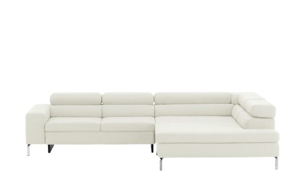 Gallery M Ecksofa  Felicia ¦ weiß ¦ Maße (cm): B: 309 H: 72 T: 215 Polstermöbel > Sofas > Ecksofas - Höffner