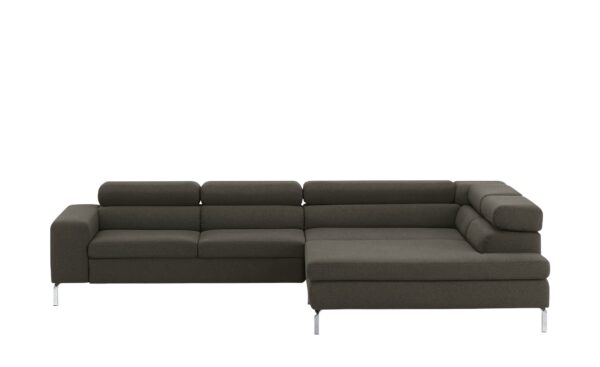 Gallery M Ecksofa  Felicia ¦ braun ¦ Maße (cm): B: 309 H: 72 T: 215 Polstermöbel > Sofas > Ecksofas - Höffner