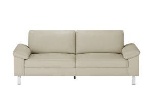 Max Schelling Ledersofa  Maximum ¦ creme ¦ Maße (cm): B: 224 H: 86 T: 97 Polstermöbel > Sofas > 3-Sitzer - Höffner