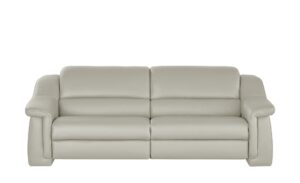 himolla Ledersofa  1501 ¦ grau ¦ Maße (cm): B: 232 H: 84 T: 106 Polstermöbel > Sofas > 3-Sitzer - Höffner