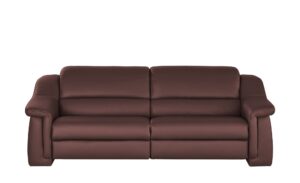 himolla Ledersofa  1501 ¦ rot ¦ Maße (cm): B: 232 H: 84 T: 106 Polstermöbel > Sofas > 3-Sitzer - Höffner