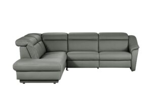 himolla Ecksofa Leder  9707 ¦ grau ¦ Maße (cm): B: 275 H: 84 T: 245 Polstermöbel > Sofas > Ecksofas - Höffner