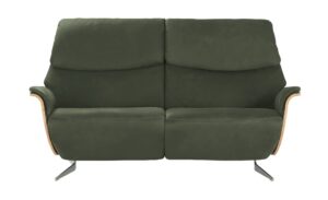 himolla Einzelsofa Leder  4818 ¦ grün ¦ Maße (cm): B: 187 H: 106 T: 92 Polstermöbel > Sofas > 2-Sitzer - Höffner