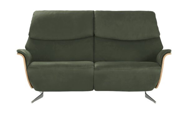 himolla Einzelsofa Leder  4818 ¦ grün ¦ Maße (cm): B: 187 H: 106 T: 92 Polstermöbel > Sofas > 2-Sitzer - Höffner