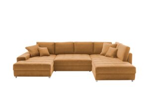 bobb Wohnlandschaft  Arissa de Luxe ¦ gelb ¦ Maße (cm): B: 353 H: 84 T: 209 Polstermöbel > Sofas > Schlafsofas - Höffner