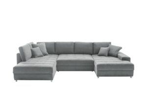 bobb Wohnlandschaft  Arissa de Luxe ¦ grau ¦ Maße (cm): B: 353 H: 84 T: 209 Polstermöbel > Sofas > Schlafsofas - Höffner