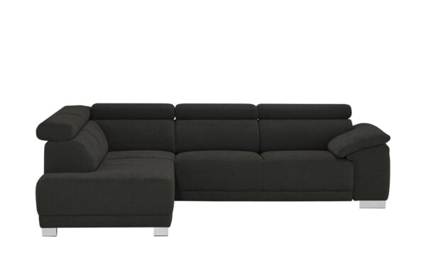 Ecksofa  Chocolo ¦ schwarz ¦ Maße (cm): H: 76 Polstermöbel > Sofas > Ecksofas - Höffner