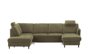 meinSofa Wohnlandschaft  Veit ¦ grün ¦ Maße (cm): B: 305 H: 90 T: 200 Polstermöbel > Sofas > Schlafsofas - Höffner