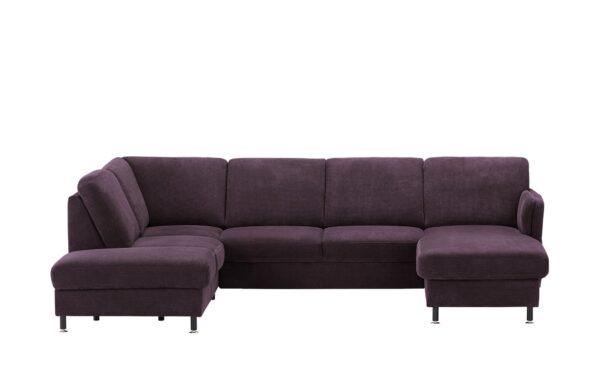 meinSofa Wohnlandschaft  Veit ¦ lila/violett ¦ Maße (cm): B: 305 H: 90 T: 200 Polstermöbel > Sofas > Wohnlandschaften - Höffner