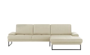 Gallery M Leder Ecksofa  Viola ¦ creme ¦ Maße (cm): B: 294 H: 85 T: 190 Polstermöbel > Sofas > Ecksofas - Höffner