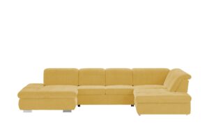 Lounge Collection Wohnlandschaft  Spencer ¦ gelb ¦ Maße (cm): B: 382 H: 102 T: 260 Polstermöbel > Sofas > Schlafsofas - Höffner