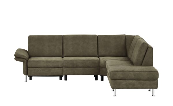 Diva Ecksofa  Diva ¦ grün ¦ Maße (cm): B: 275 H: 102 T: 235 Polstermöbel > Sofas > Ecksofas - Höffner