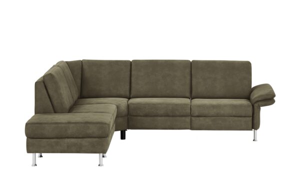 Diva Ecksofa  Diva ¦ grün ¦ Maße (cm): B: 275 H: 102 T: 235 Polstermöbel > Sofas > Ecksofas - Höffner