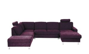 meinSofa Wohnlandschaft  Jana ¦ lila/violett ¦ Maße (cm): B: 305 H: 85 T: 235 Polstermöbel > Sofas > Schlafsofas - Höffner