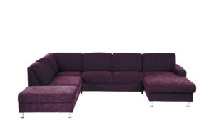 meinSofa Wohnlandschaft  Jana ¦ lila/violett ¦ Maße (cm): B: 305 H: 85 T: 235 Polstermöbel > Sofas > Wohnlandschaften - Höffner