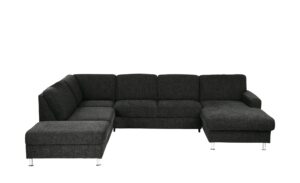 meinSofa Wohnlandschaft  Jana ¦ schwarz ¦ Maße (cm): B: 305 H: 85 T: 235 Polstermöbel > Sofas > Wohnlandschaften - Höffner