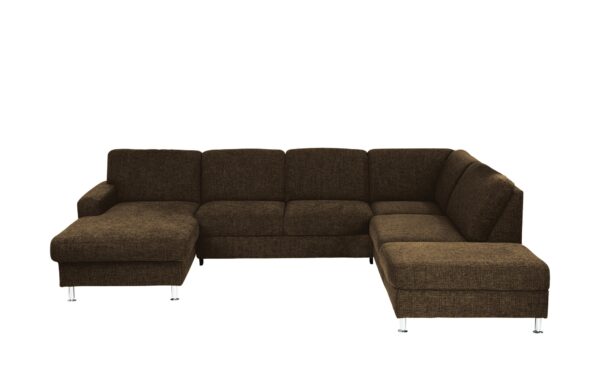 meinSofa Wohnlandschaft  Jana ¦ braun ¦ Maße (cm): B: 305 H: 85 T: 235 Polstermöbel > Sofas > Wohnlandschaften - Höffner