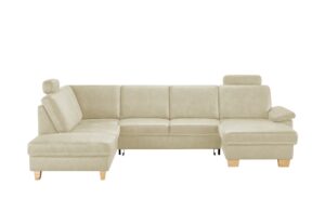 meinSofa Wohnlandschaft   Samu ¦ creme ¦ Maße (cm): B: 316 H: 90 T: 235 Polstermöbel > Sofas > Schlafsofas - Höffner