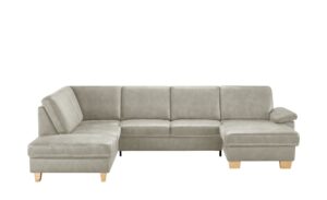 meinSofa Wohnlandschaft   Samu ¦ grau ¦ Maße (cm): B: 316 H: 90 T: 235 Polstermöbel > Sofas > Wohnlandschaften - Höffner