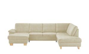 meinSofa Wohnlandschaft   Samu ¦ creme ¦ Maße (cm): B: 316 H: 90 T: 235 Polstermöbel > Sofas > Wohnlandschaften - Höffner