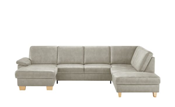 meinSofa Wohnlandschaft   Samu ¦ grau ¦ Maße (cm): B: 316 H: 90 T: 235 Polstermöbel > Sofas > Wohnlandschaften - Höffner