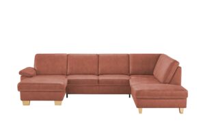 meinSofa Wohnlandschaft   Samu ¦ rot ¦ Maße (cm): B: 316 H: 90 T: 235 Polstermöbel > Sofas > Wohnlandschaften - Höffner