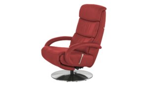 Hukla Leder-Relaxsessel  Florian ¦ rot ¦ Maße (cm): B: 73 H: 109 T: 91 Polstermöbel > Sessel > Relaxsessel - Höffner