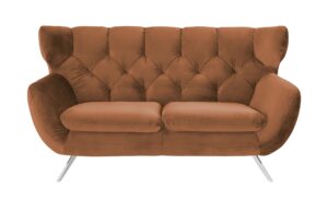 pop Sofa  Caldara ¦ braun ¦ Maße (cm): B: 175 H: 94 T: 95 Polstermöbel > Sofas > 2-Sitzer - Höffner