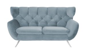 pop Sofa  Caldara ¦ blau ¦ Maße (cm): B: 175 H: 94 T: 95 Polstermöbel > Sofas > 2-Sitzer - Höffner