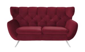 pop Sofa  Caldara ¦ rot ¦ Maße (cm): B: 175 H: 94 T: 95 Polstermöbel > Sofas > 2-Sitzer - Höffner