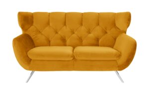 pop Sofa  Caldara ¦ gelb ¦ Maße (cm): B: 175 H: 94 T: 95 Polstermöbel > Sofas > 2-Sitzer - Höffner