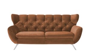 pop Sofa  Caldara ¦ braun ¦ Maße (cm): B: 200 H: 94 T: 95 Polstermöbel > Sofas > 2-Sitzer - Höffner