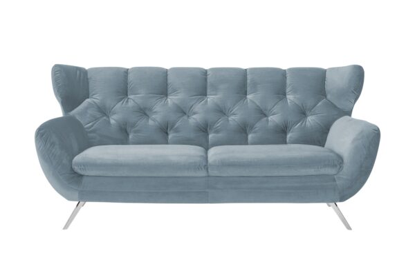 pop Sofa  Caldara ¦ blau ¦ Maße (cm): B: 200 H: 94 T: 95 Polstermöbel > Sofas > 2-Sitzer - Höffner