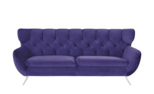 pop Sofa  Caldara ¦ lila/violett ¦ Maße (cm): B: 225 H: 94 T: 95 Polstermöbel > Sofas > 3-Sitzer - Höffner