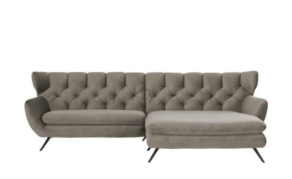 pop Ecksofa  Caldara ¦ grau ¦ Maße (cm): B: 300 H: 94 T: 175 Polstermöbel > Sofas > Ecksofas - Höffner