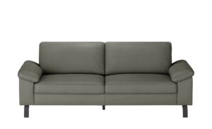 Max Schelling Ledersofa  Maximum ¦ grau ¦ Maße (cm): B: 224 H: 86 T: 97 Polstermöbel > Sofas > 3-Sitzer - Höffner