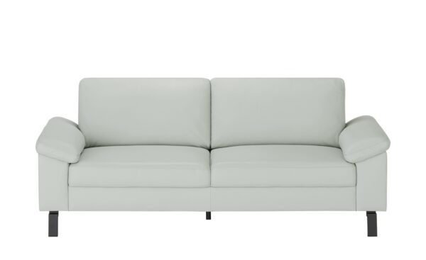 Max Schelling Ledersofa  Maximum ¦ grau ¦ Maße (cm): B: 204 H: 86 T: 97 Polstermöbel > Sofas > 2-Sitzer - Höffner