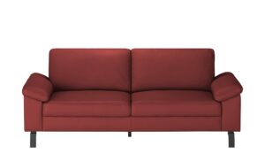 Max Schelling Ledersofa  Maximum ¦ rot ¦ Maße (cm): B: 204 H: 86 T: 97 Polstermöbel > Sofas > 2-Sitzer - Höffner